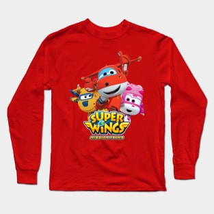 Super Wings Mission Teams Long Sleeve T-Shirt